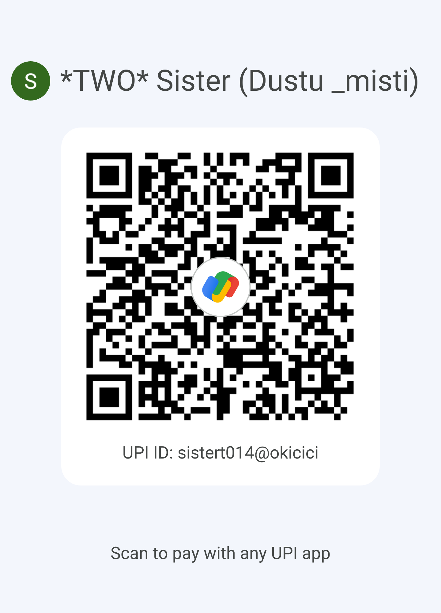 Payment QR Code